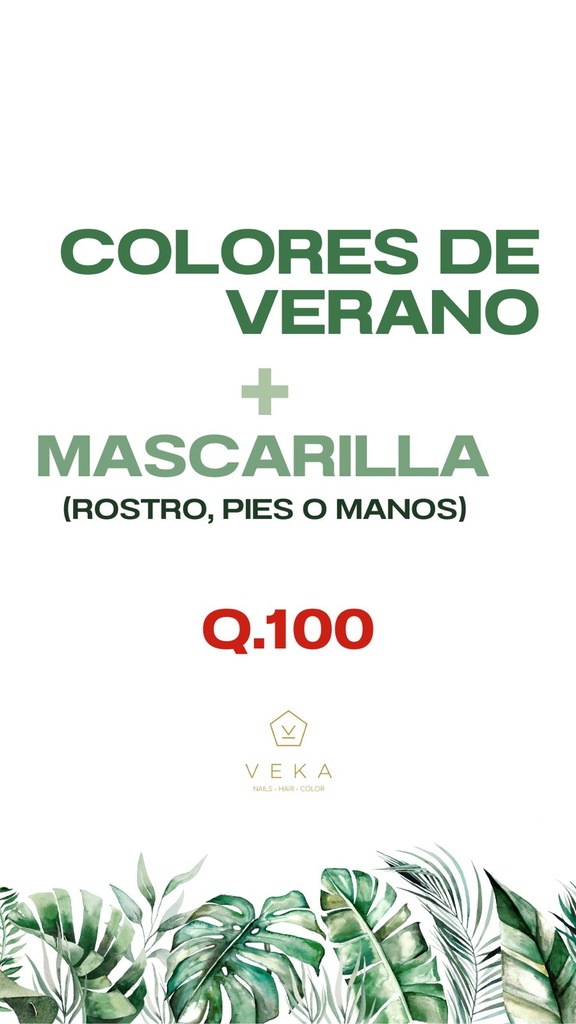 Colores de Junio + mascarilla