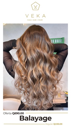 Balayage Magnet Set con ondas